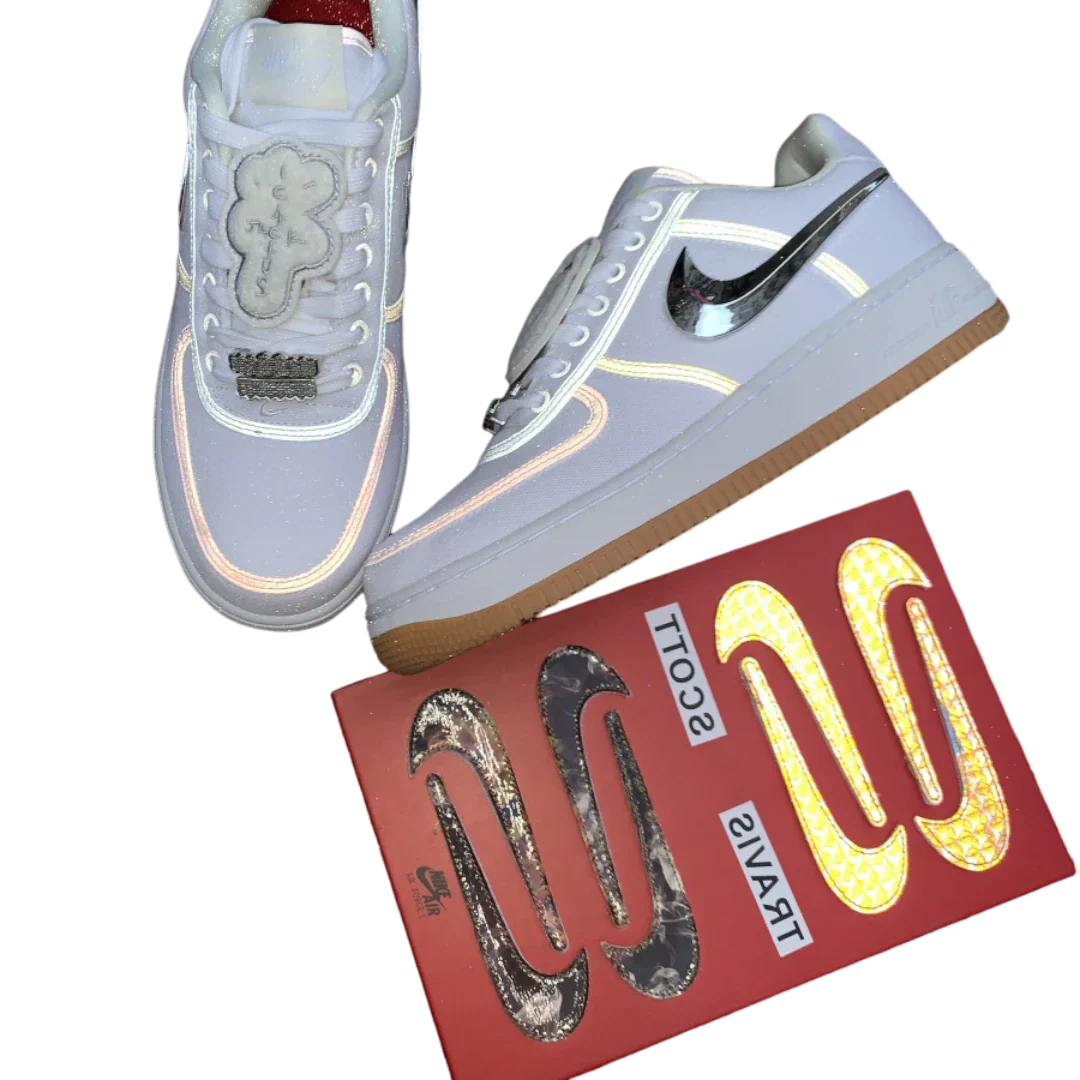 Travis Scott x AF1 Low 'White'