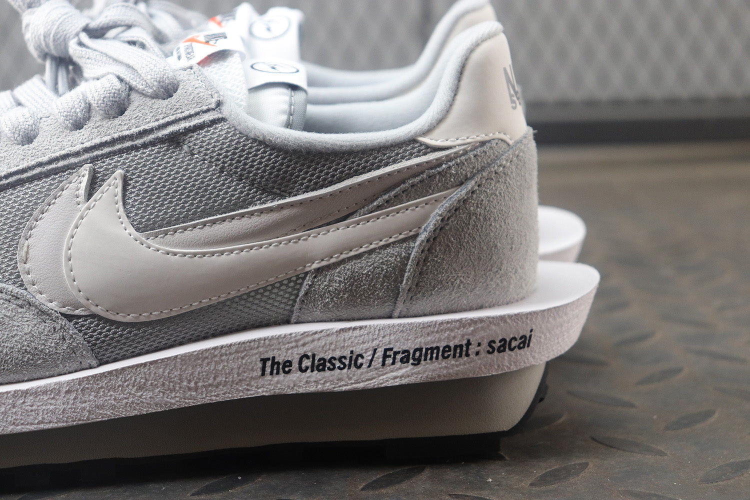Fragment x Sacai x LD Waffle 'Light Smoke Grey'