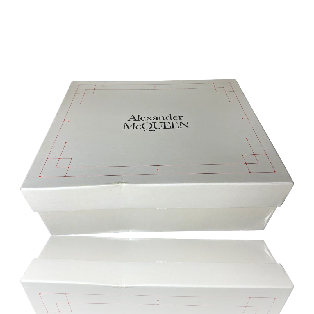 McQueen Oversized 'White Lust Red'
