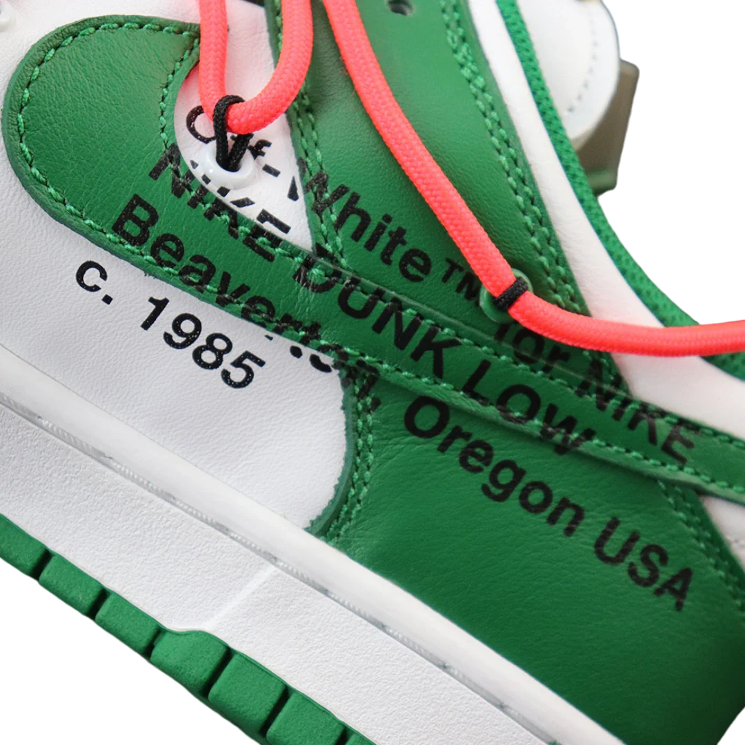Off-White x SB Dnk Low 'Pine Green'