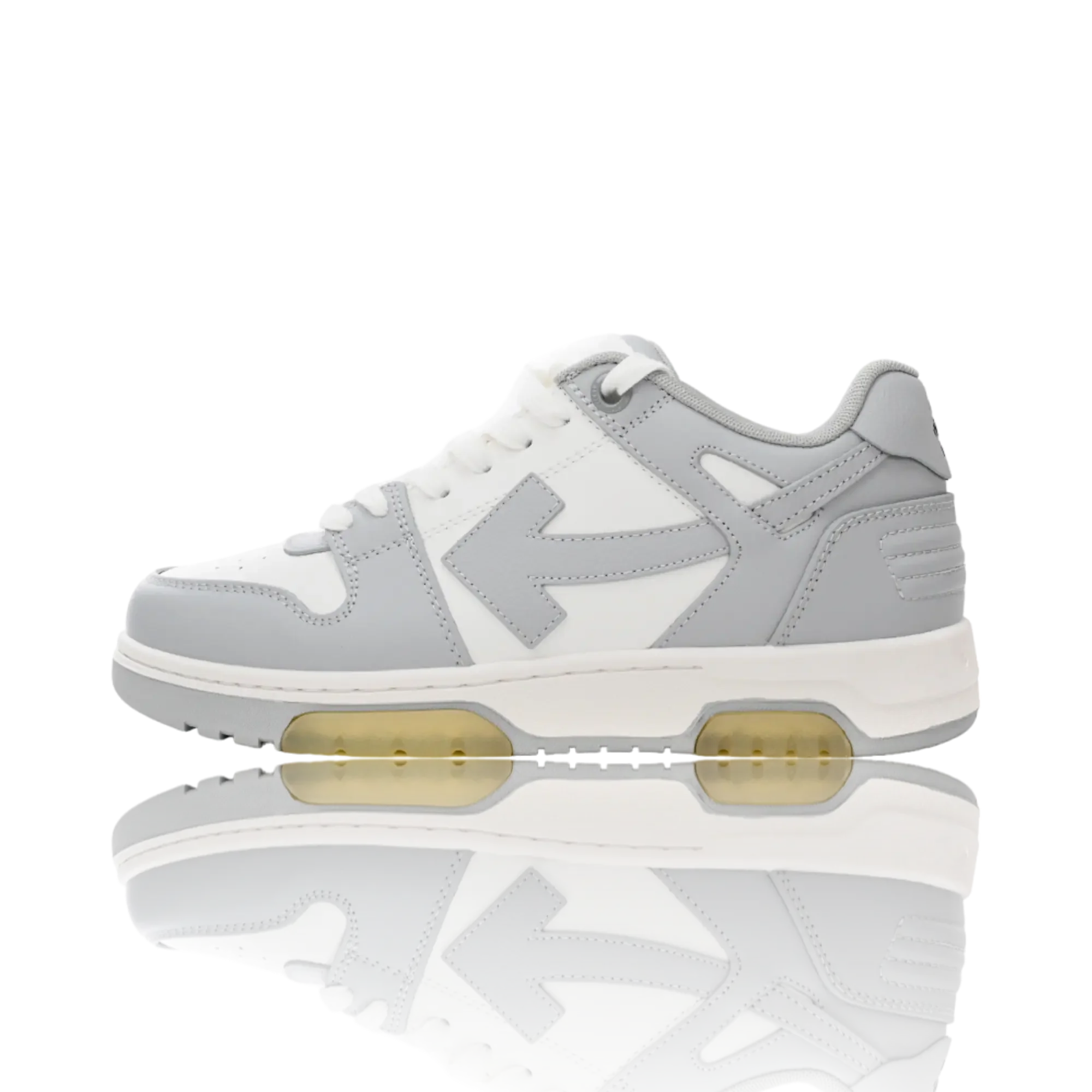 Off-White Out Of Office Low Top 'Grey White'